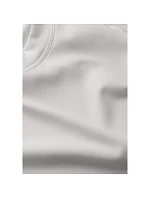 Dámské tričko CASALL Defined Rib Tee, bílá barva