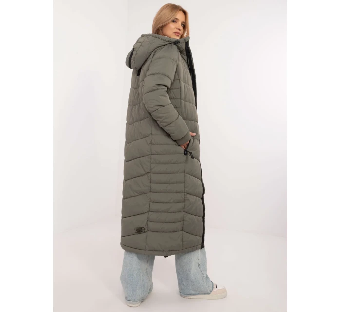 Kabát D51160XB44540A2 khaki