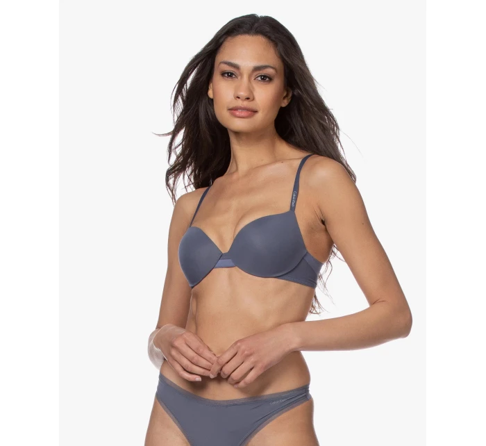 Dámská podprsenka QF1739E-CDQ šedá - Calvin Klein Dámská podprsenka QF1739E-CDQ šedá - Calvin Klein