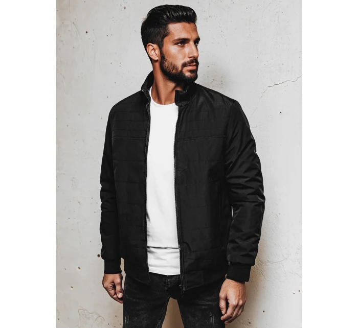 Pánská přechodná bunda černá FashionStreet TX5005