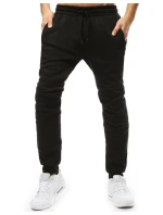 Pánské černé tepláky FashionStreet UX4474