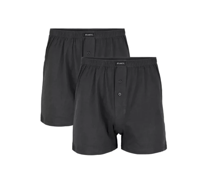 Pánské trenýrky 2 pack 003 graphite - Atlantic Pánské trenýrky 2 pack 003 graphite - Atlantic