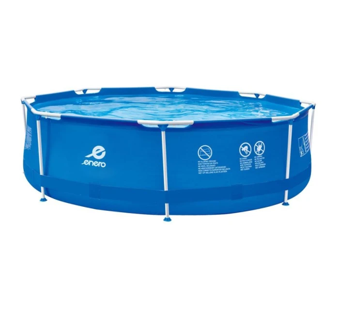 OVÁLNÝ RÁMOVÝ BAZÉN S FILTRAČNÍM ČERPADLEM 360X76CM ENERO
