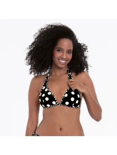 Style Mina Top Bikini - horní díl 8790-1 černobílá - RosaFaia