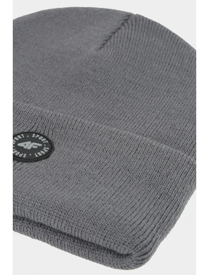 Dětská zimní čepice 4F 4FJWAW24ACAPU444-23S Tmavošedá