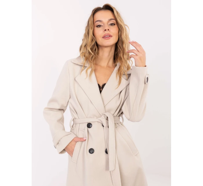 Płaszcz IT PL model 21755290 jasny beżowy - FPrice