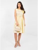 Šaty IT SK 21861.86 světle žlutá