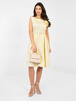 Šaty IT SK 21861.86 světle žlutá