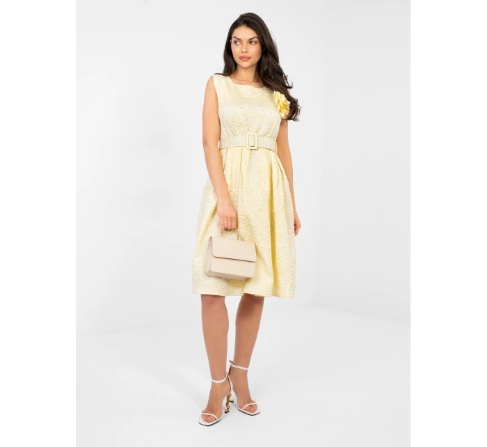 Šaty IT SK 21861.86 světle žlutá