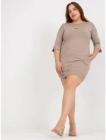 Šaty RV SK 7612.75P tmavě lila