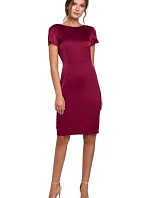Dámské šaty K041 vínové - Makover