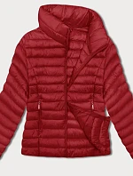 Červená dámská bunda se stojáčkem (16M9111-270) - Goodlooking