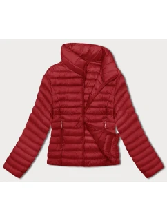 Červená dámská bunda se stojáčkem (16M9111-270) - Goodlooking