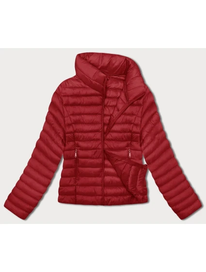 Červená dámská bunda se stojáčkem  model 21135588 - Good looking