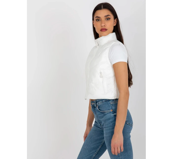 Dámská vesta NM KZ H 908.39P ecru - FPrice Dámská vesta NM KZ H 908.39P ecru - FPrice