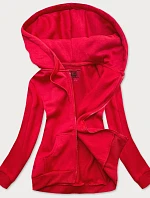 Dámská sportovní mikina červená (W03-18)