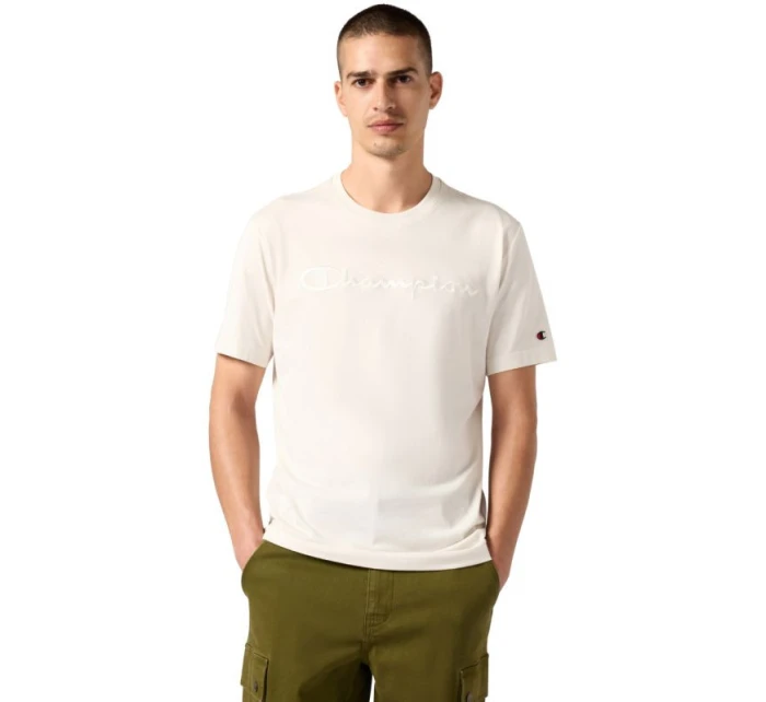 Pánské tričko SS Tee cream  pánské model 21479813 - CHAMPION