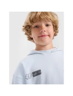 Chlapecká mikina s kapucí model 21736575 - 4F Chlapecká mikina s kapucí model 21736575 - 4F