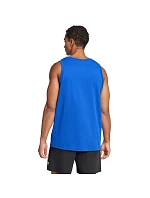 Pánské tričko adidas Essentials Small Logo Tank modré JE8978 pánské Pánské tričko adidas Essentials Small Logo Tank modré JE8978 pánské