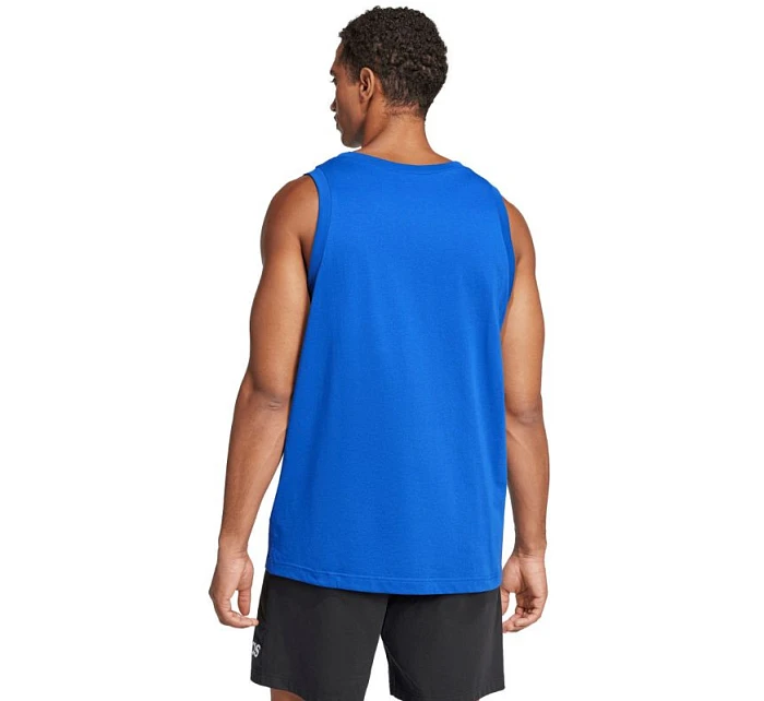 Pánské tričko adidas Essentials Small Logo Tank modré JE8978 pánské Pánské tričko adidas Essentials Small Logo Tank modré JE8978 pánské