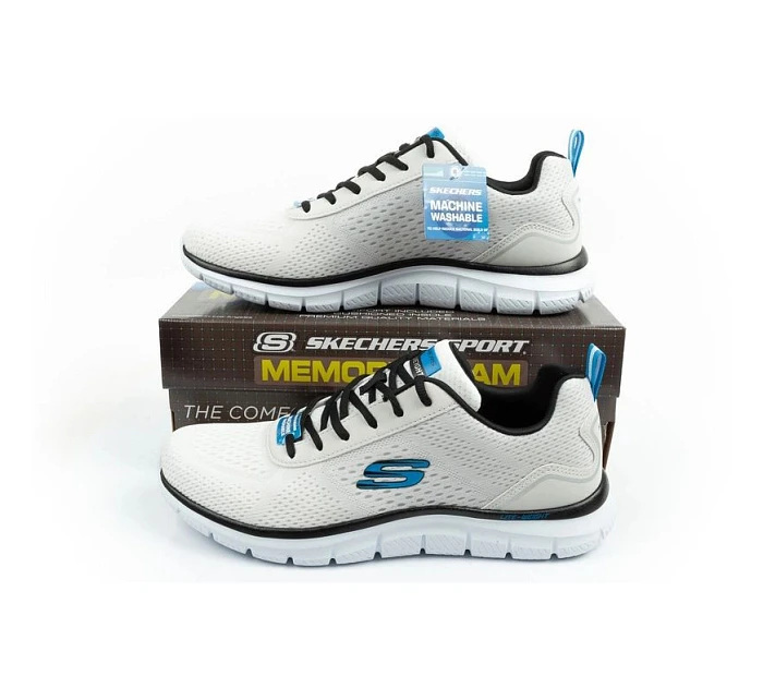 Pánské sportovní boty model 22081514 pohodlné lehké módní ecru - Skechers Pánské sportovní boty model 22081514 pohodlné lehké módní ecru - Skechers