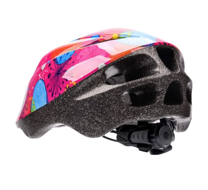 Cyklistická přilba model 21340411 růžová - Meteor