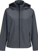 SOL'S Race Hooded Women Dámská 2-vrstvá softshellová bunda s kapucí 25.4448 charcoal grey