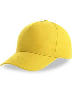Atlantis Headwear Recy Five 5 panelová baseballová kšiltovka 33.0116 yellow