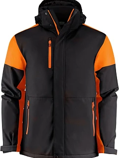 Printer Prime Padded Softshell Men Pánská zimní softshellová bunda 61.1071 black/orange