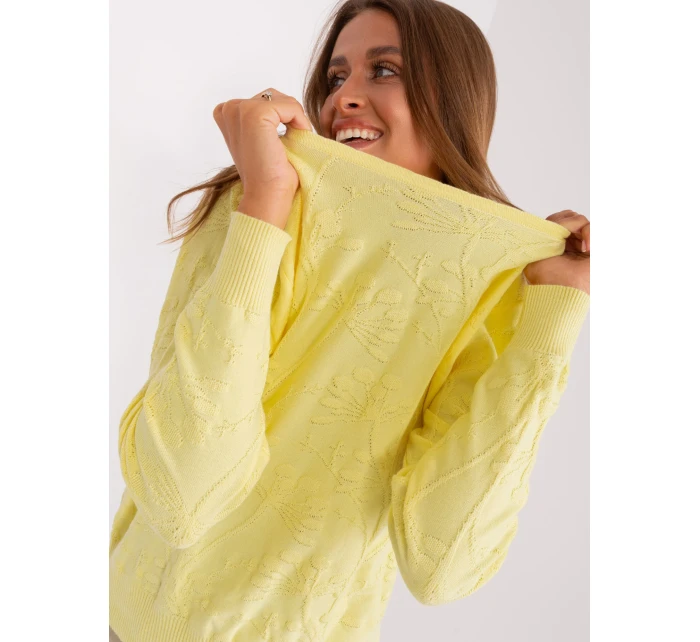 Jumper AT SW 2231.99P jasně žlutá Jumper AT SW 2231.99P jasně žlutá