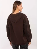 Bluza RV BL model 21421300 ciemny brązowy - FPrice Bluza RV BL model 21421300 ciemny brązowy - FPrice