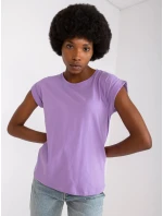 T shirt RV TS model 21207165 fioletowy - FPrice T shirt RV TS model 21207165 fioletowy - FPrice