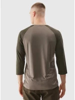 Pánské cyklistické triko 4F - hnědé Pánské cyklistické triko 4F - hnědé