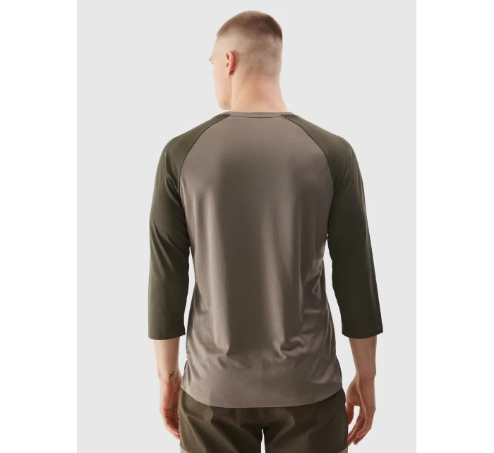 Pánské cyklistické triko 4F - hnědé Pánské cyklistické triko 4F - hnědé