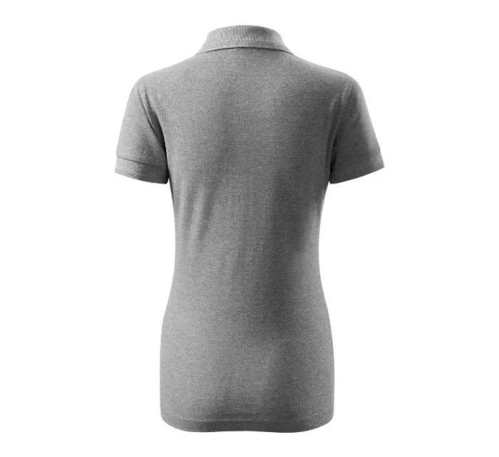 Pique Polo polokošile dámská tmavě šedý melír