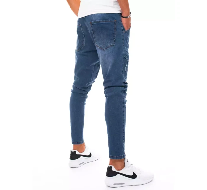 Pánské bojové džínové kalhoty modré FashionStreet UX3293