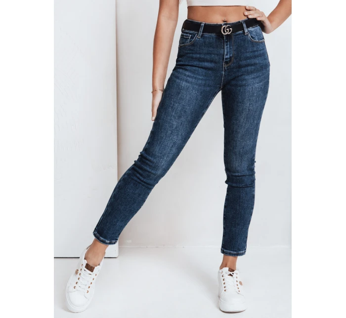 Dámské džínové kalhoty BEVINO tmavě modré FashionStreet UY2200