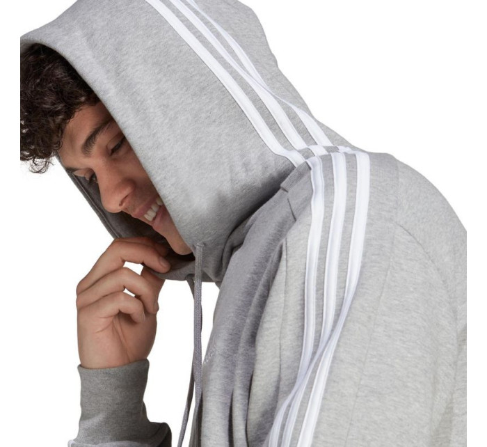 Mikina adidas Essentials French Terry 3-Stripes Hoodie M IC0437