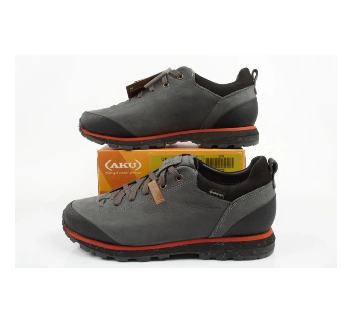 Aku Bellamont Gore-tex pánská robustní turistická obuv šedá