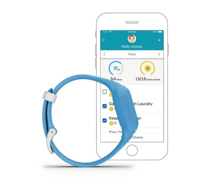 Dětský sportovní náramek Garmin Vivofit Jr.3 Blue Stars