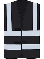 – Vesta se pruhy 76. black model 22503355 - Korntex – Vesta se pruhy 76. black model 22503355 - Korntex