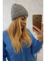 K204 tmavě šedá fleecová kšiltovka K204 tmavě šedá fleecová kšiltovka