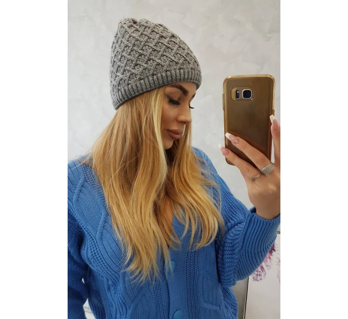 K204 tmavě šedá fleecová kšiltovka K204 tmavě šedá fleecová kšiltovka