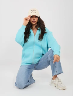 Mikina CLM BL 1044 1.96 tyrkysová