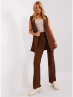 Sada DHJ KMPL 5069.16X tmavě hnědá