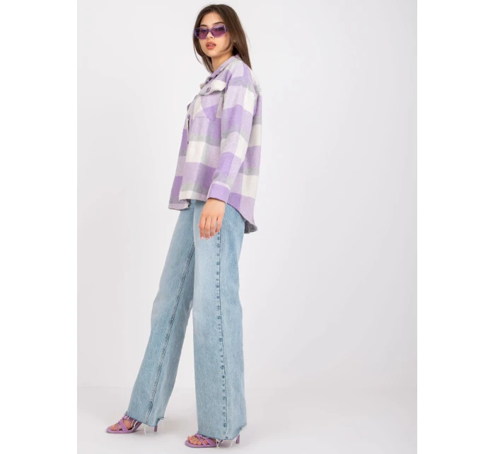 Košile EM KS 15178.40P světle fialová