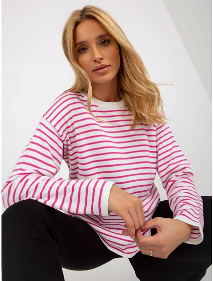 Dámský svetr LC SW  světle fialová  model 18140259 - FPrice