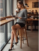 CHICRAY dámský svetr světle šedý FashionStreet MY2395