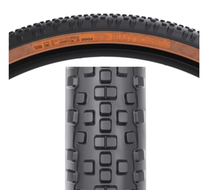 Pneumatiky WTB 700x42 RESOLUTE TCS LFS 120TPI SG2 TAN