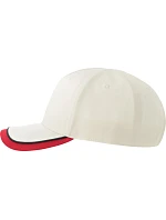 Kid Dětská 5 panelová kšiltovka white/red model 22411077 - Atlantis Headwear Kid Dětská 5 panelová kšiltovka white/red model 22411077 - Atlantis Headwear